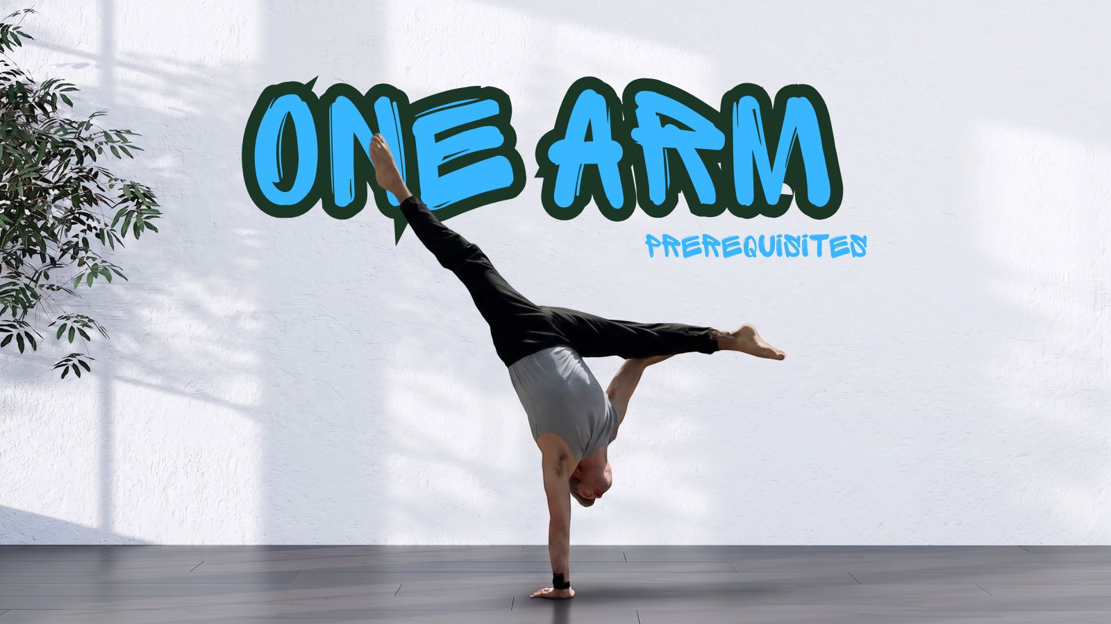 Before You Go One-Arm: The 2 Things You Actually Need